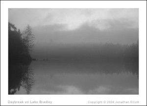 Daybreak at Lake Bradley